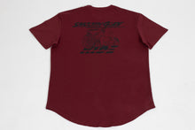 Load image into Gallery viewer, St. Smooth Glide Ride T-Shirt Burgundy
